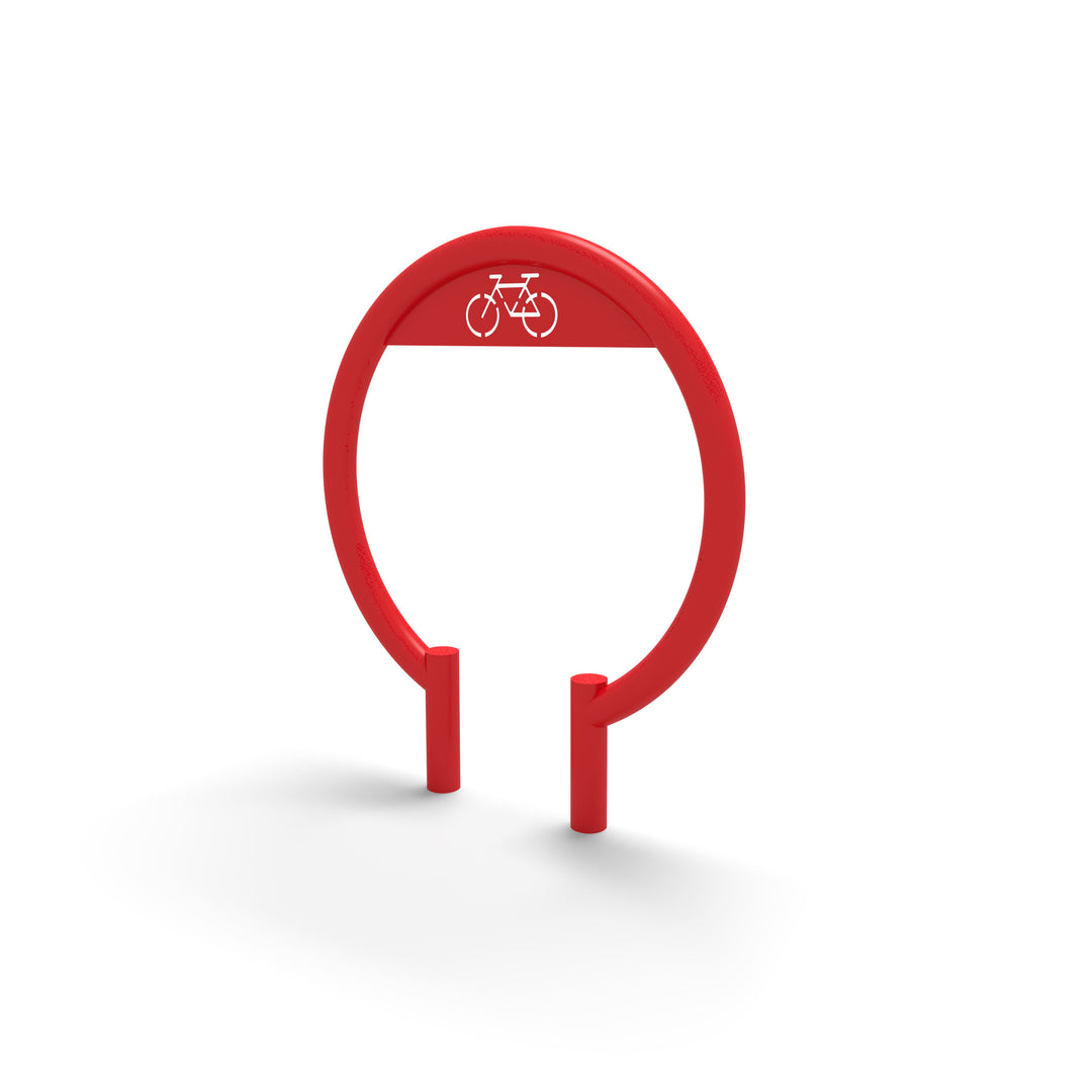 Mounted Circular Bike Rack