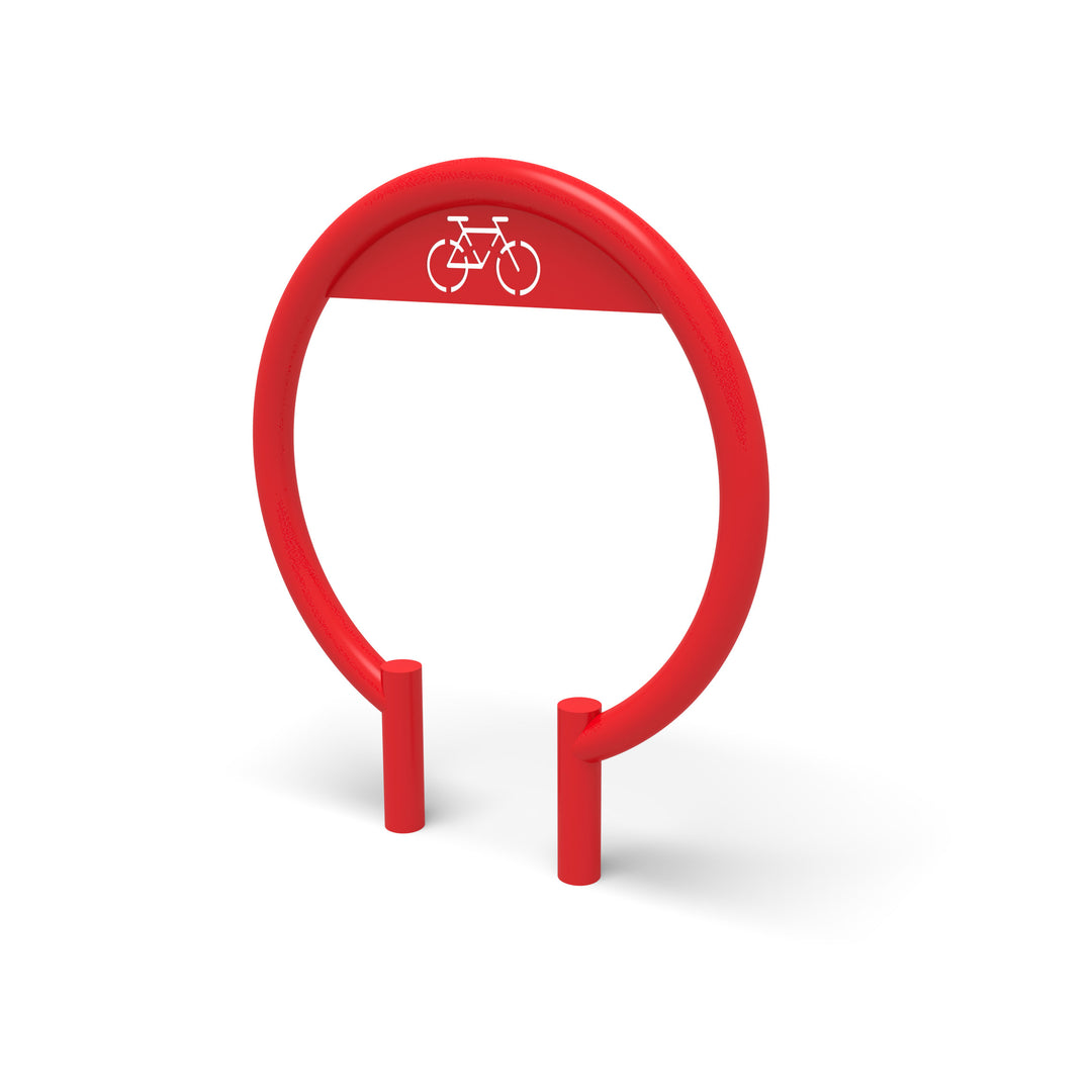 Mounted Circular Bike Rack