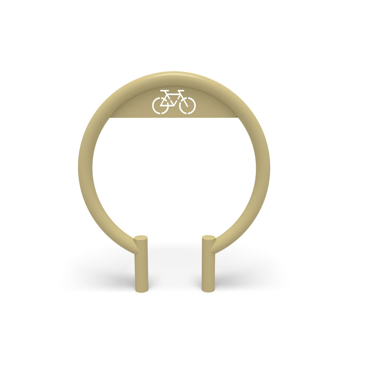 Mounted Circular Bike Rack