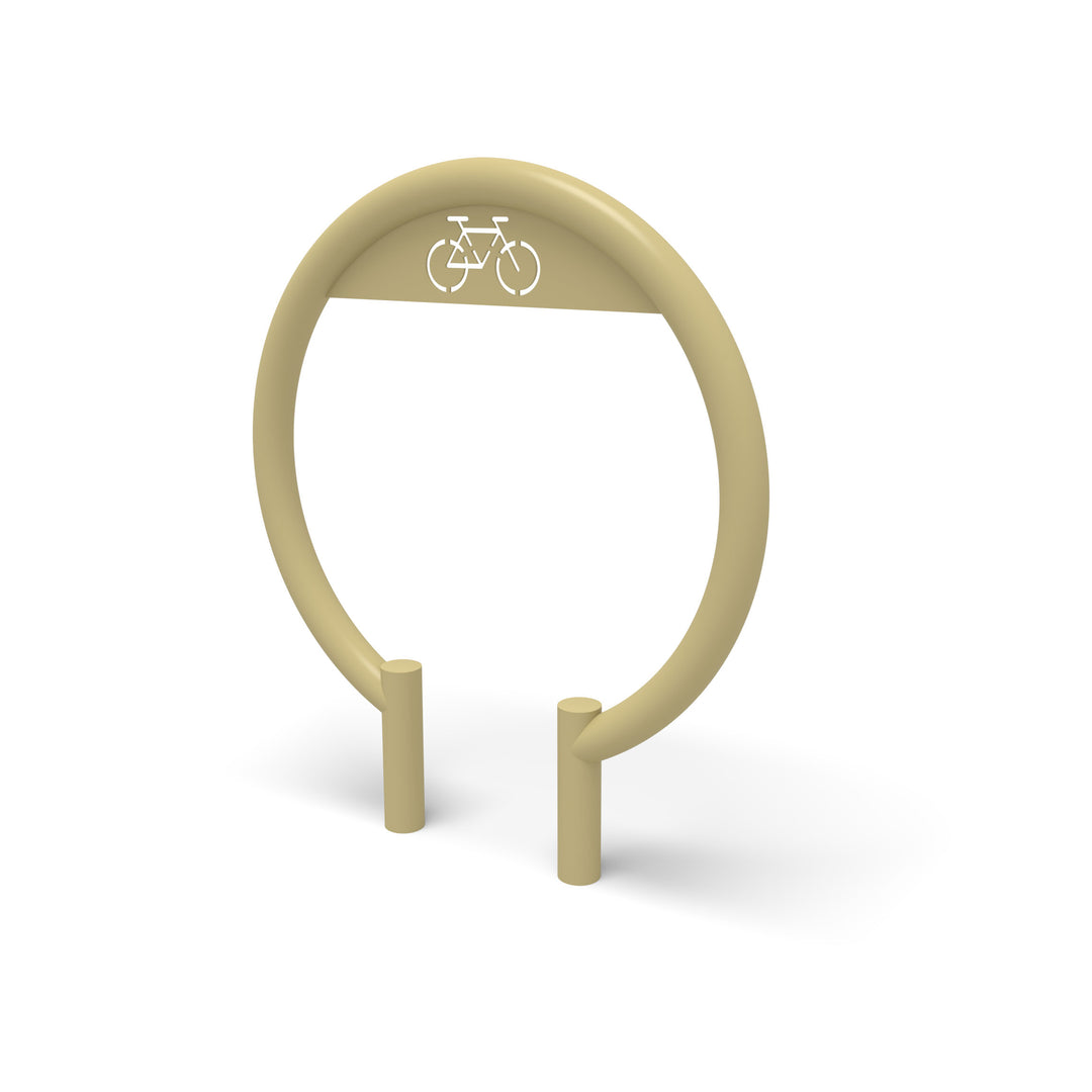 Mounted Circular Bike Rack