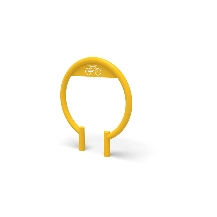 Mounted Circular Bike Rack
