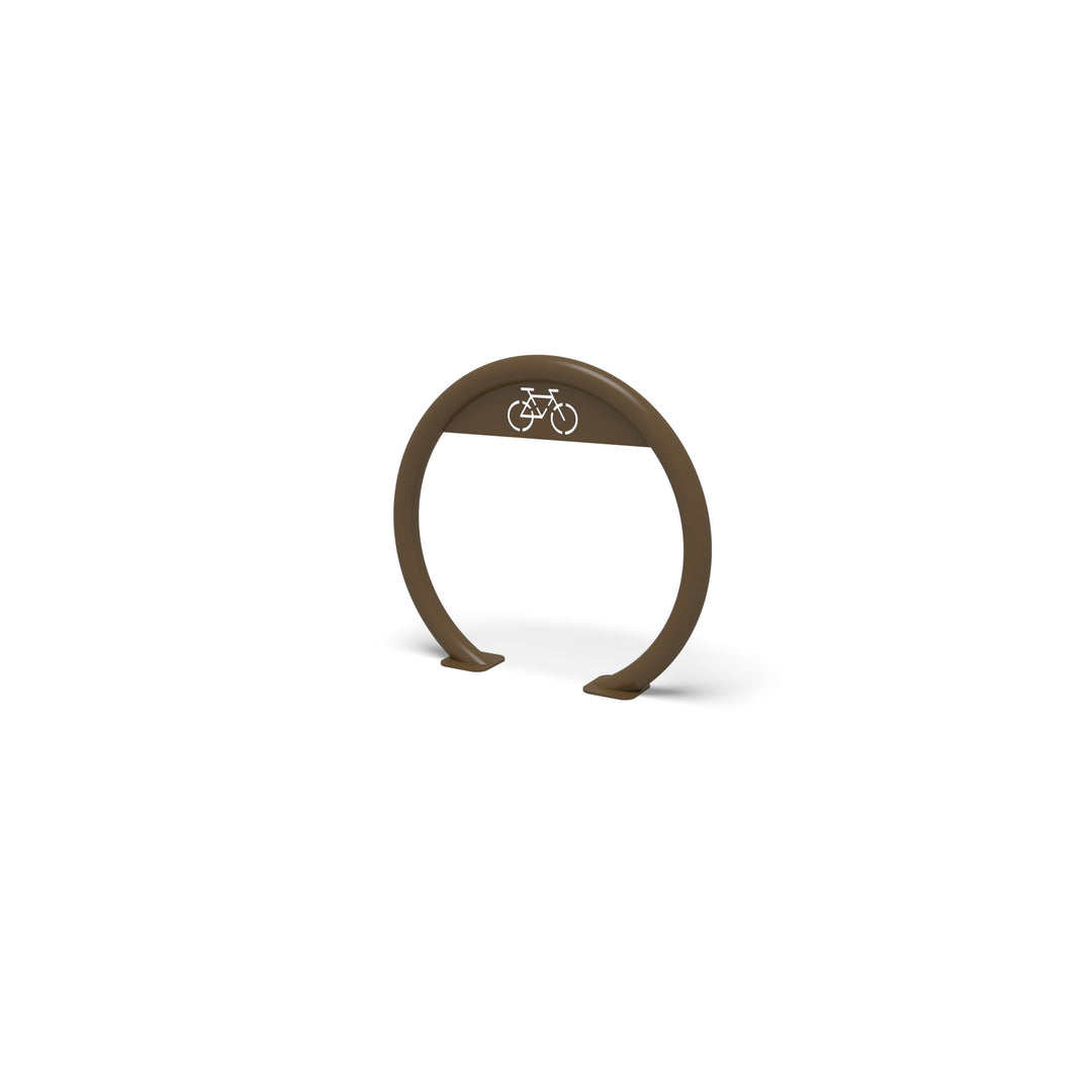 Inground Open Circular Bike Rack