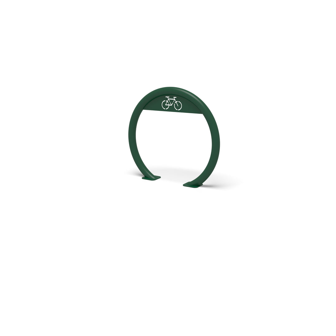 Inground Open Circular Bike Rack