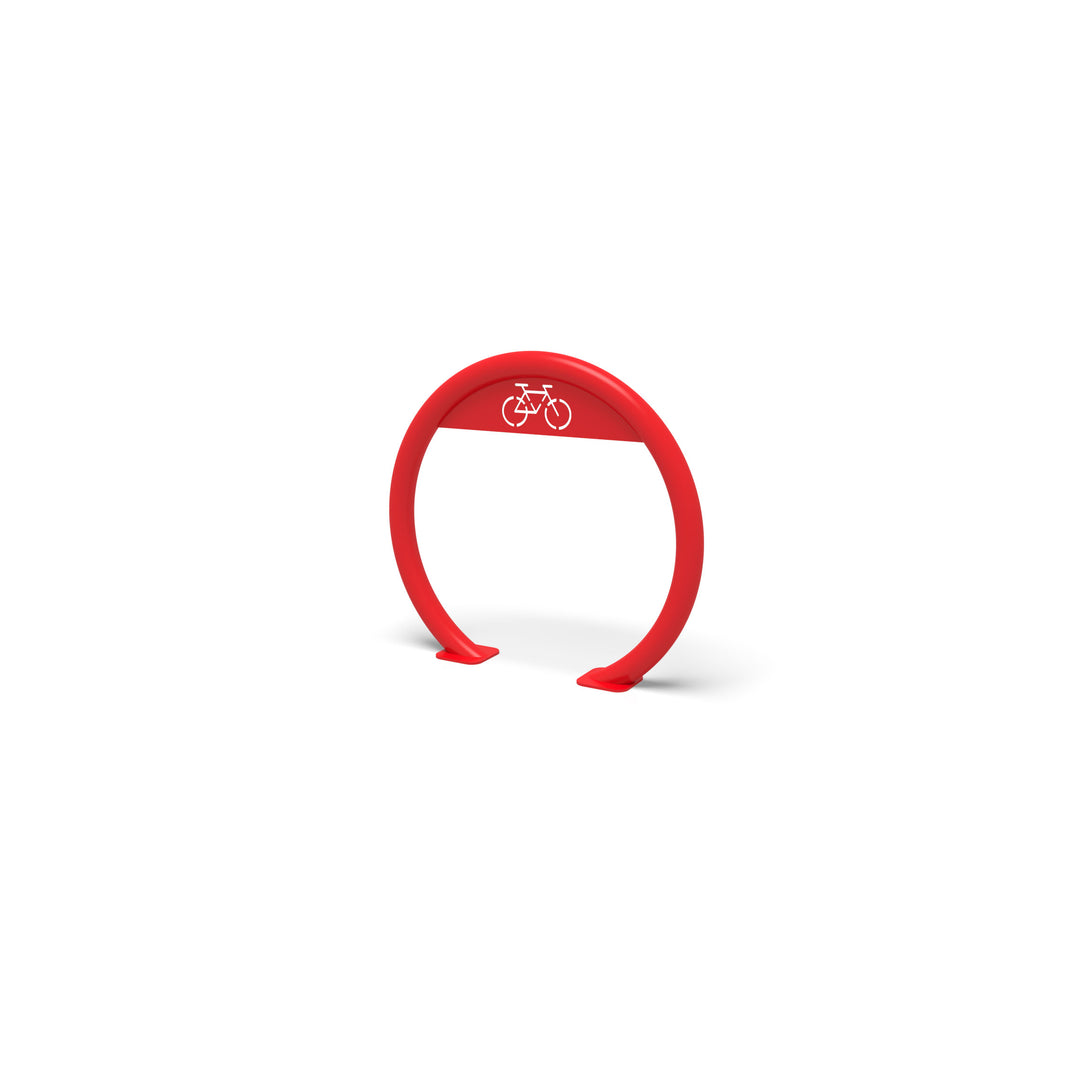 Inground Open Circular Bike Rack