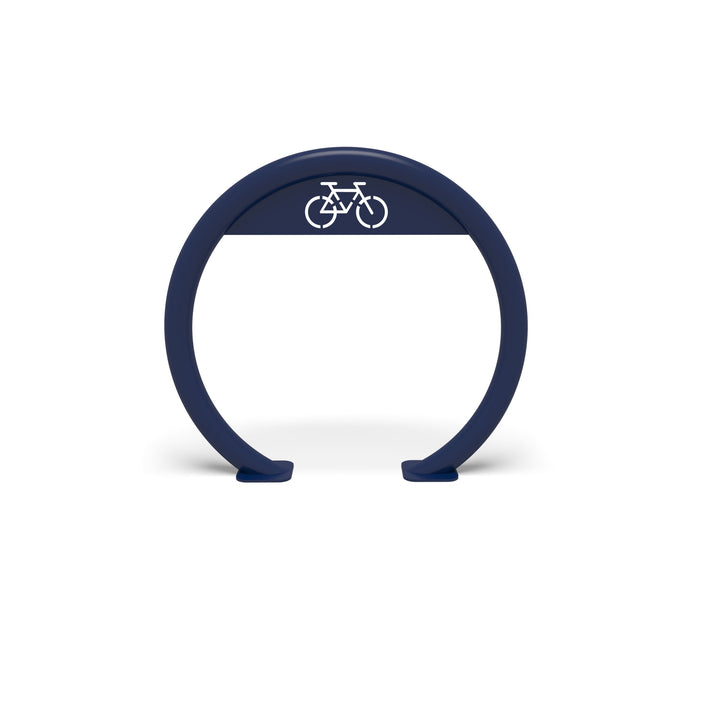 Mounted Open Circular Bike Rack