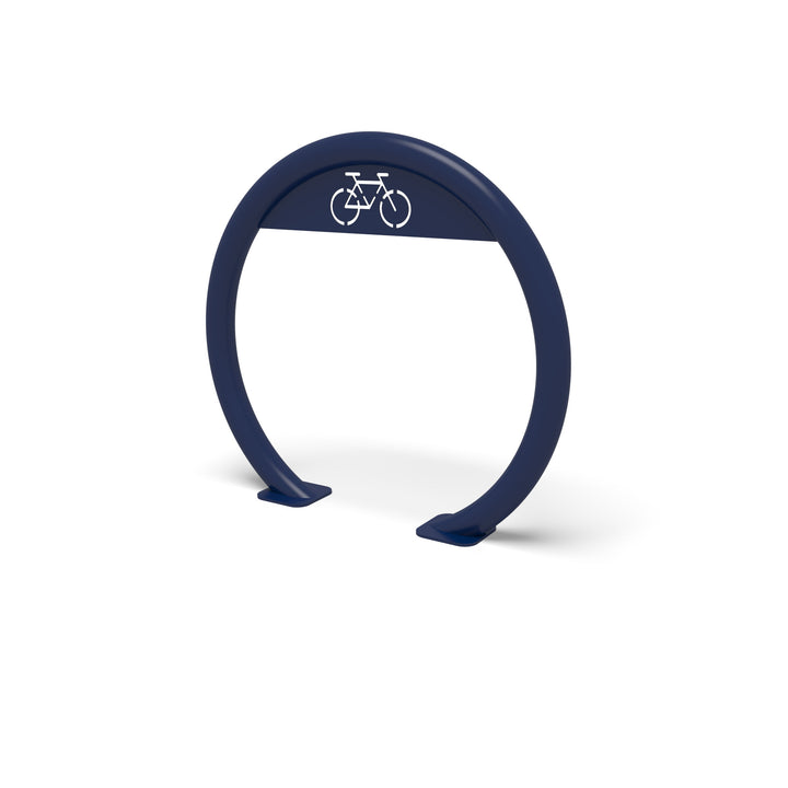 Mounted Open Circular Bike Rack