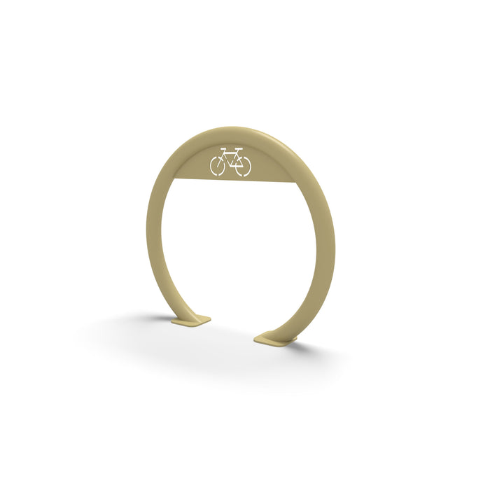 Mounted Open Circular Bike Rack