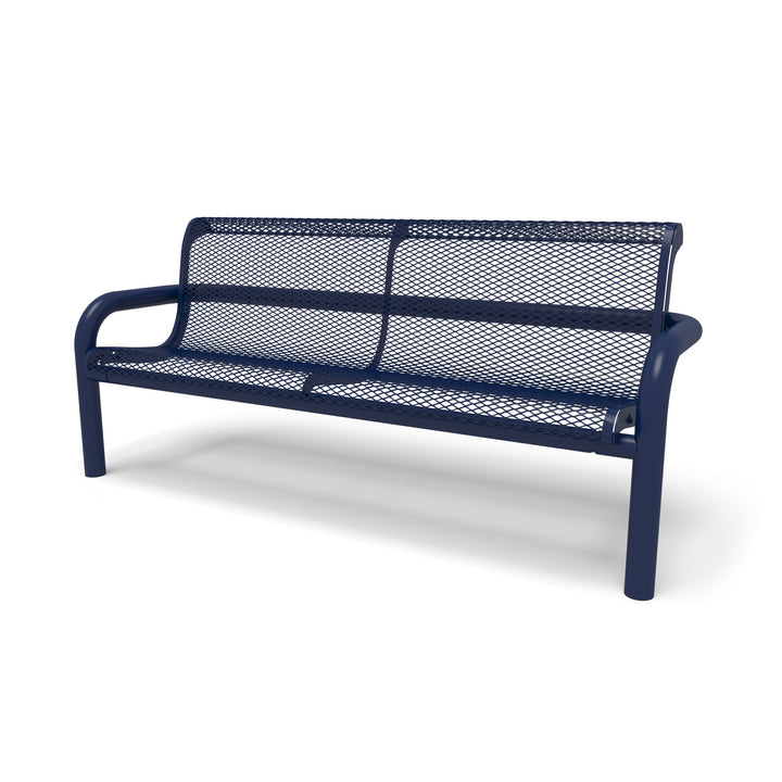Contemporary Diamond Inground Bench