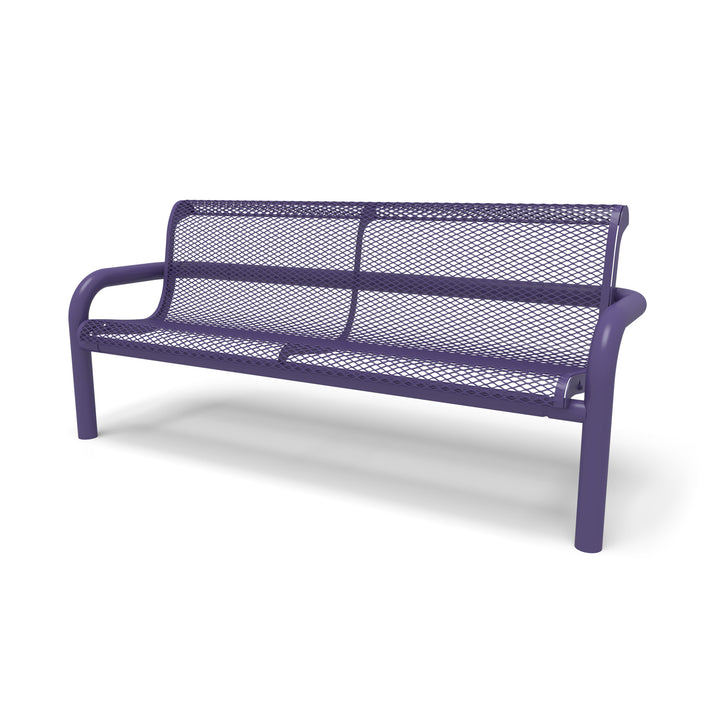 Contemporary Diamond Inground Bench