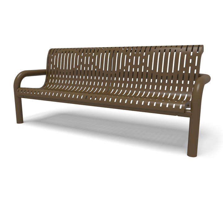 Contemporary Rib Inground Bench