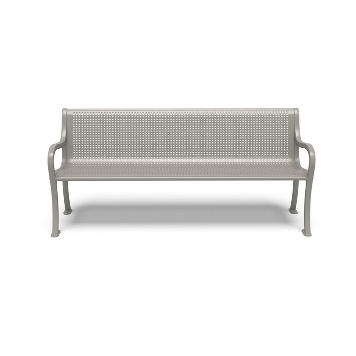 Covington Square Perforated Bench
