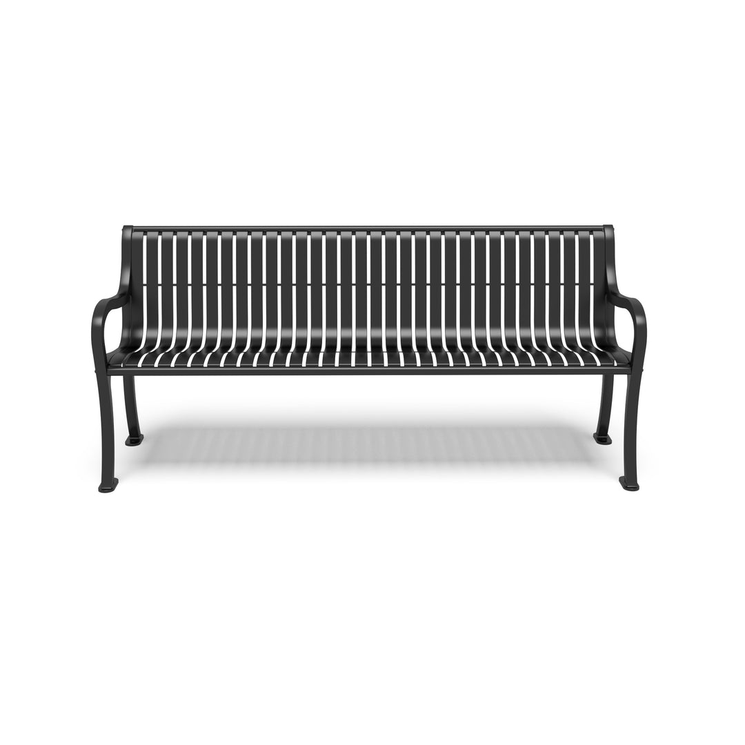 Covington Vertical Slat Bench