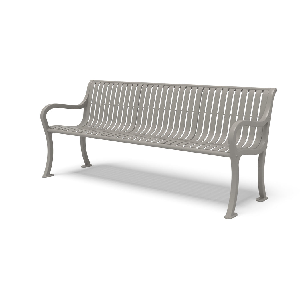 Covington Vertical Slat Bench