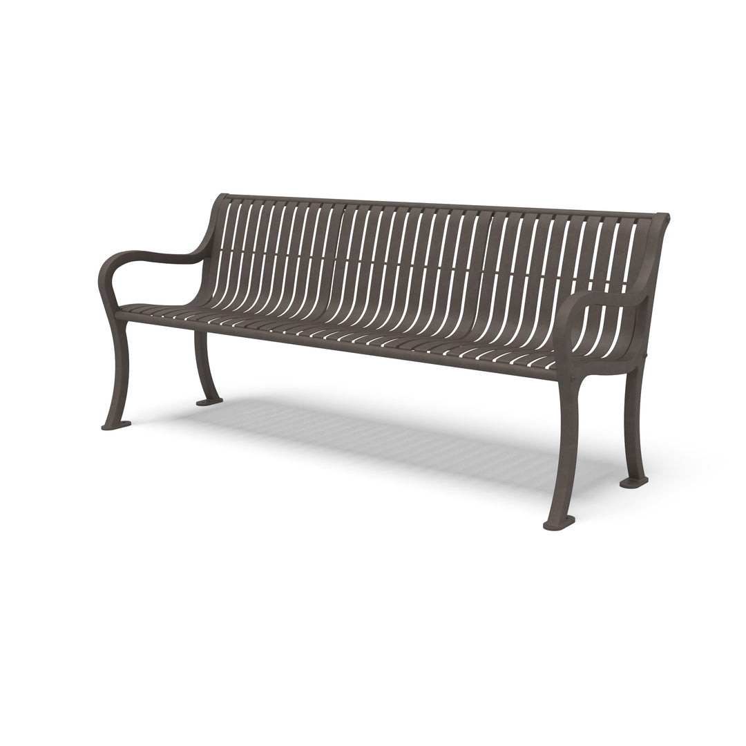Covington Vertical Slat Bench