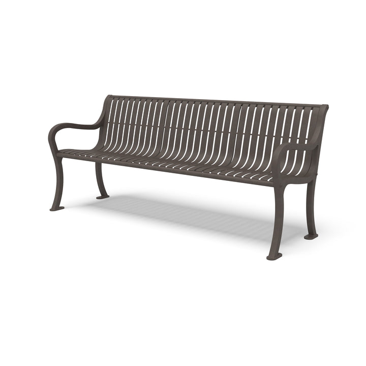 Covington Vertical Slat Bench