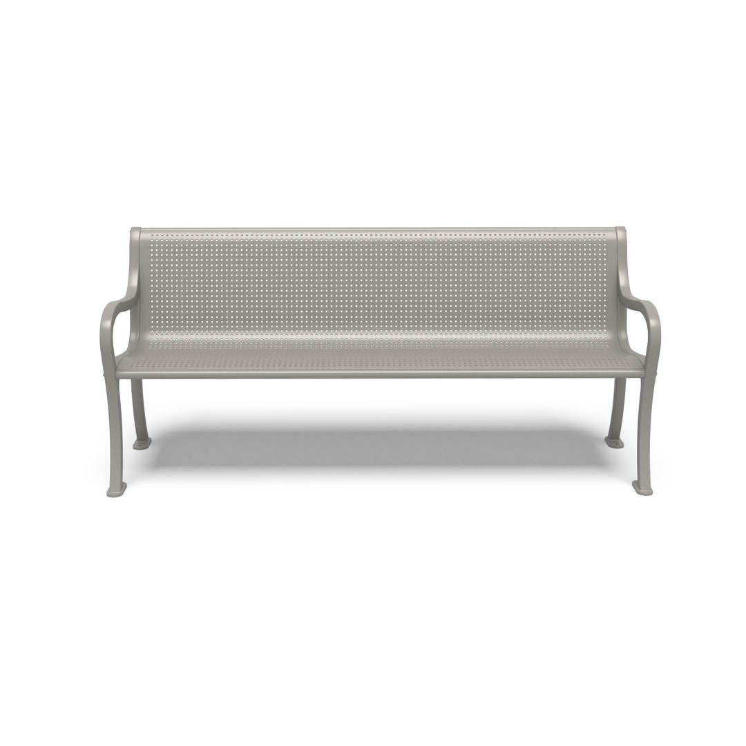 Covington Round Perforated Bench