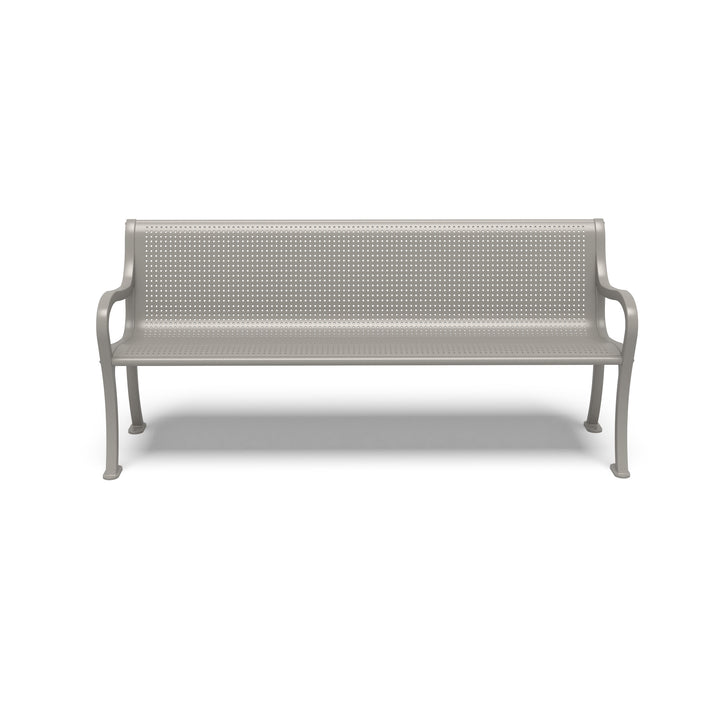 Covington Round Perforated Bench
