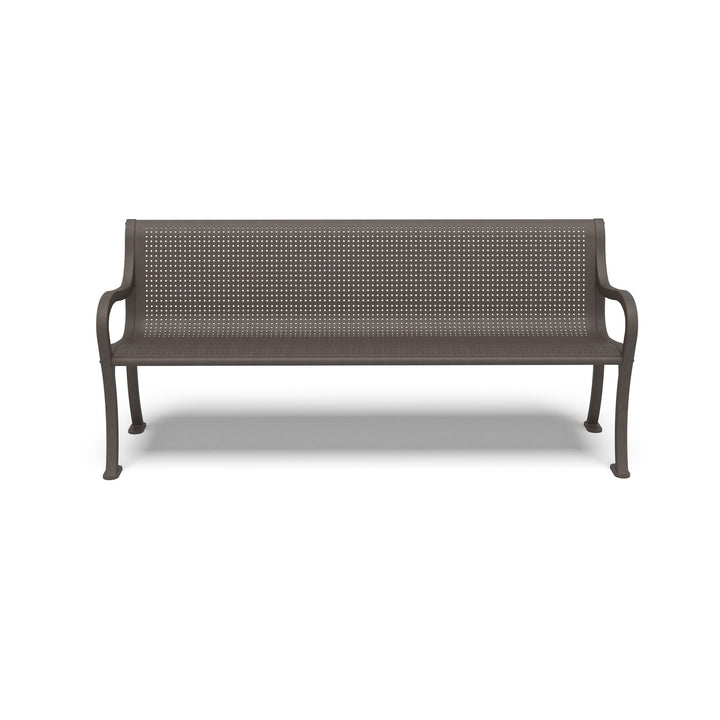 Covington Round Perforated Bench