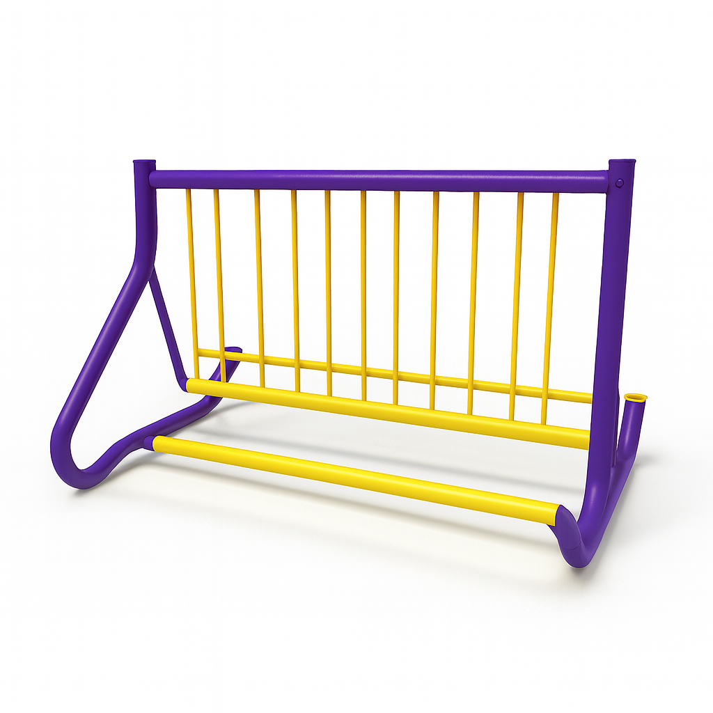Planet Fitness Portable Double Sided 8 Bike Rack