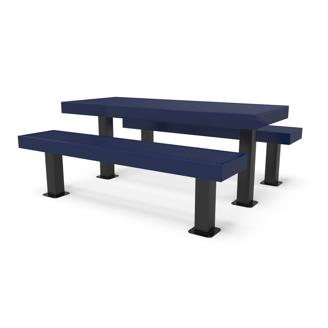 Mounted Designer Diamond Picnic Table