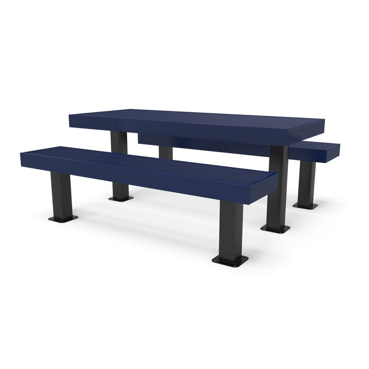 Mounted Designer Diamond Picnic Table