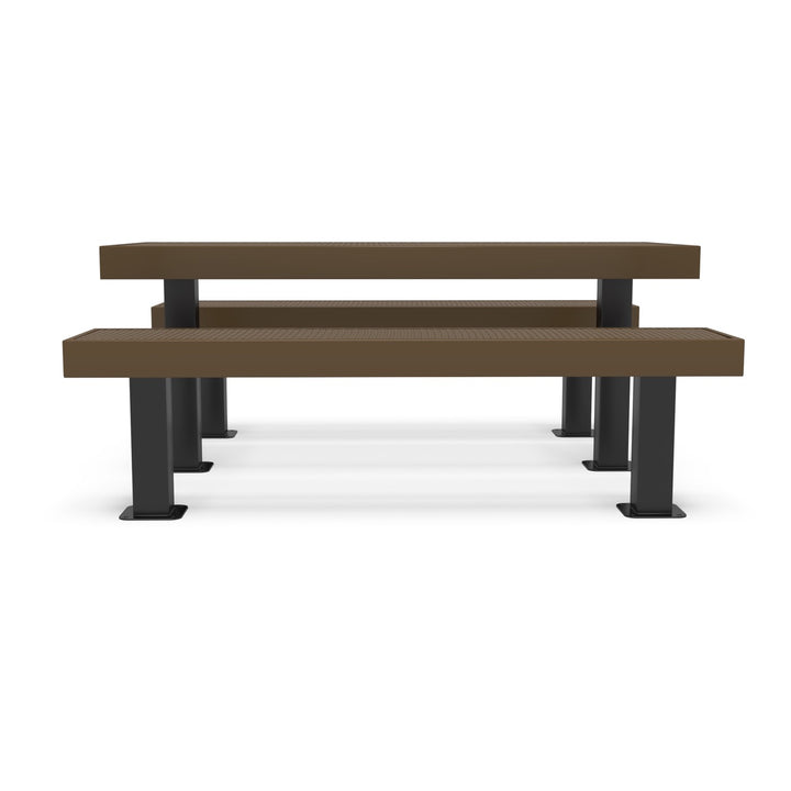 Mounted Designer Diamond Picnic Table