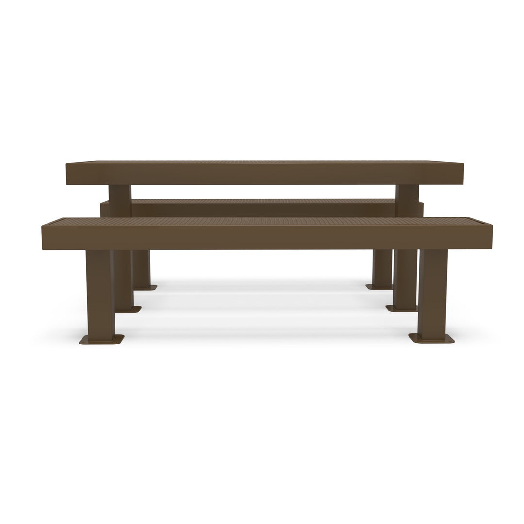 Mounted Designer Diamond Picnic Table