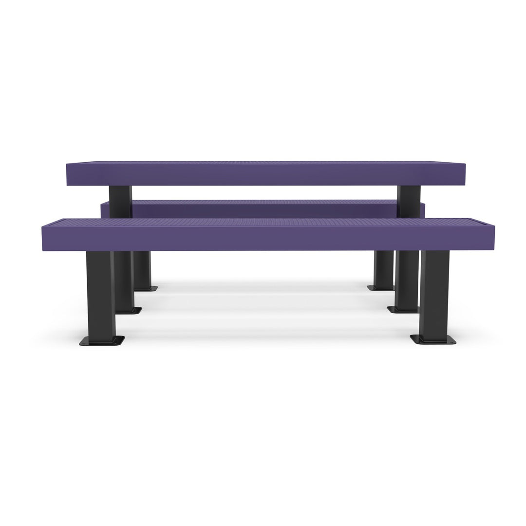 Mounted Designer Diamond Picnic Table