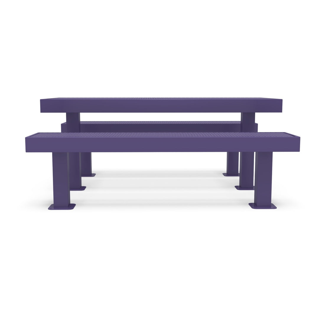 Mounted Designer Diamond Picnic Table