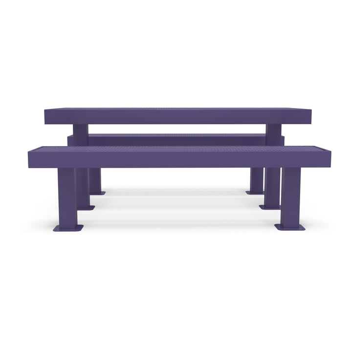 Mounted Designer Diamond Picnic Table