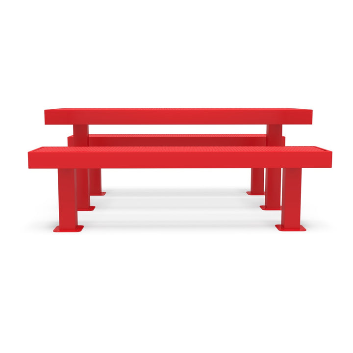 Mounted Designer Diamond Picnic Table