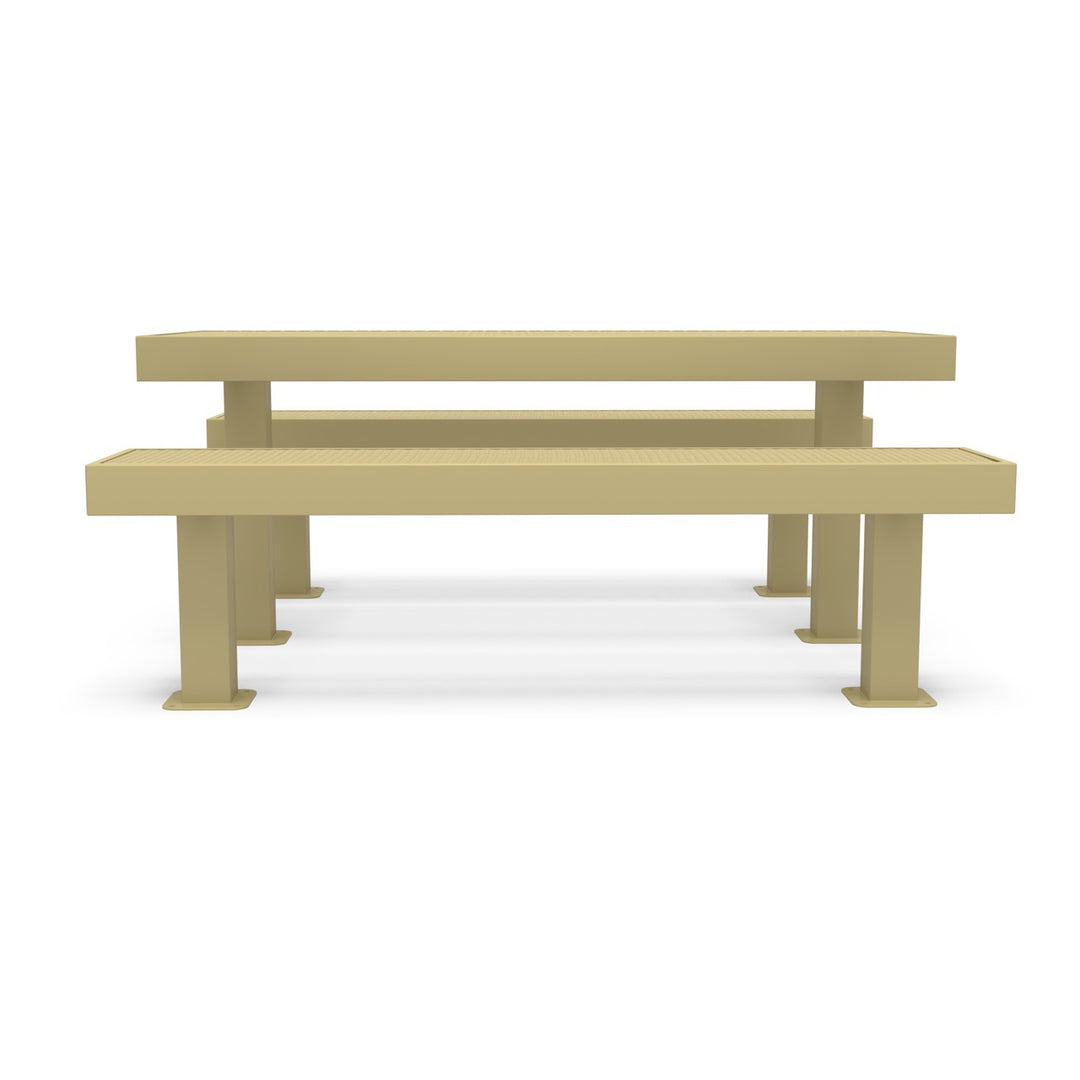 Mounted Designer Diamond Picnic Table