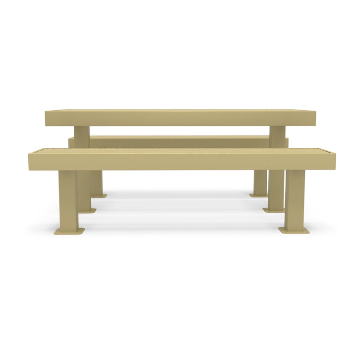 Mounted Designer Diamond Picnic Table