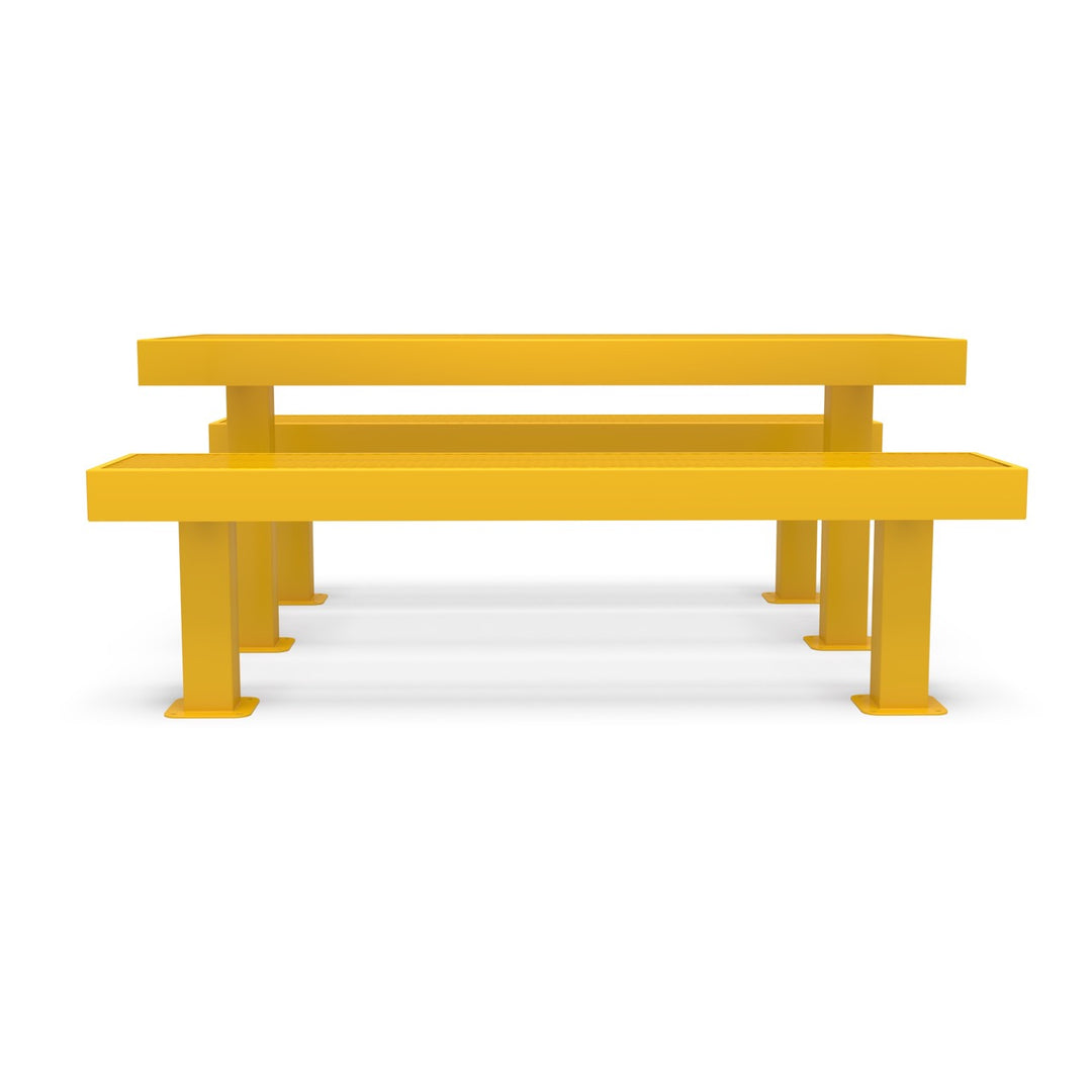 Mounted Designer Diamond Picnic Table