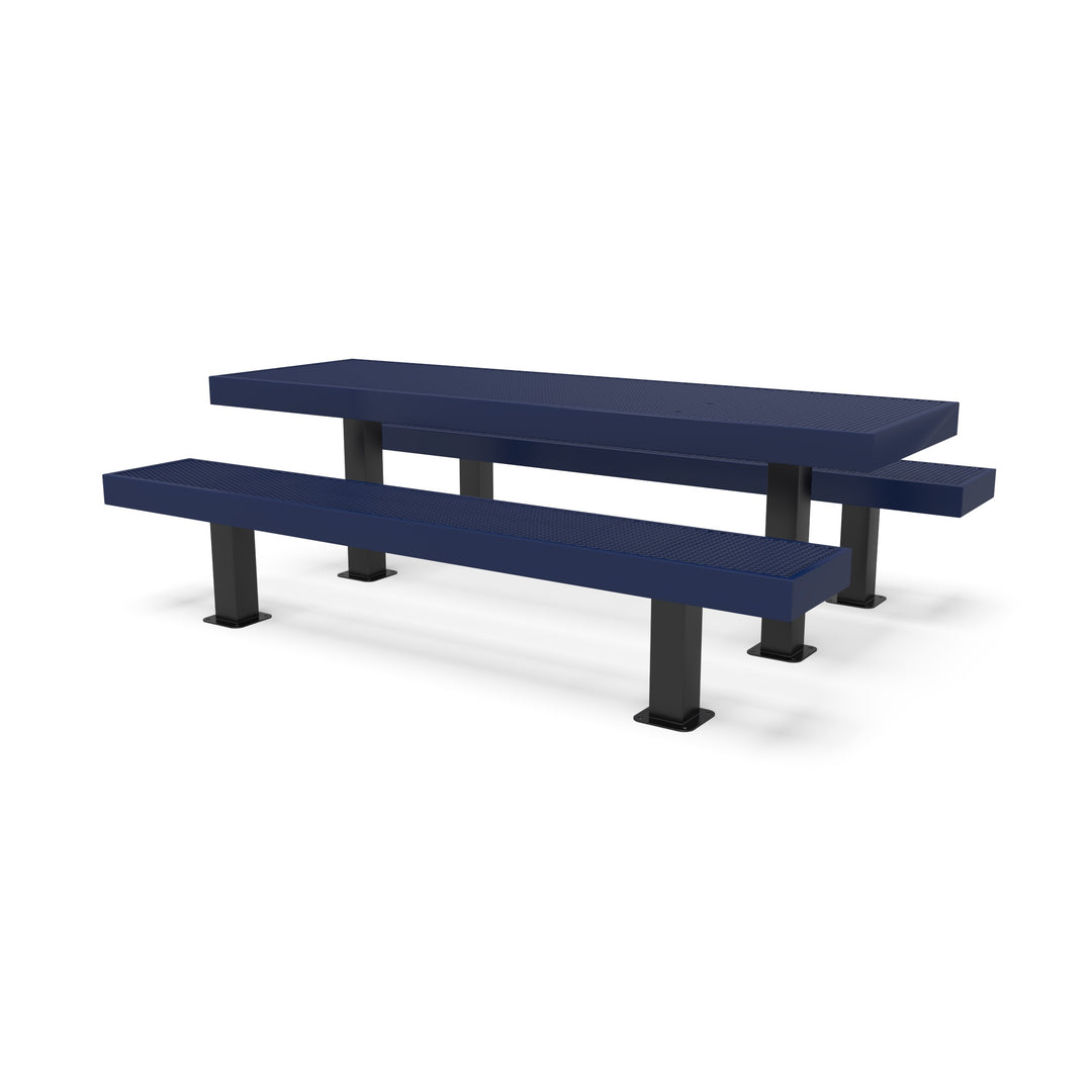 Mounted Designer Diamond Picnic Table