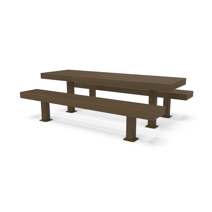 Mounted Designer Diamond Picnic Table