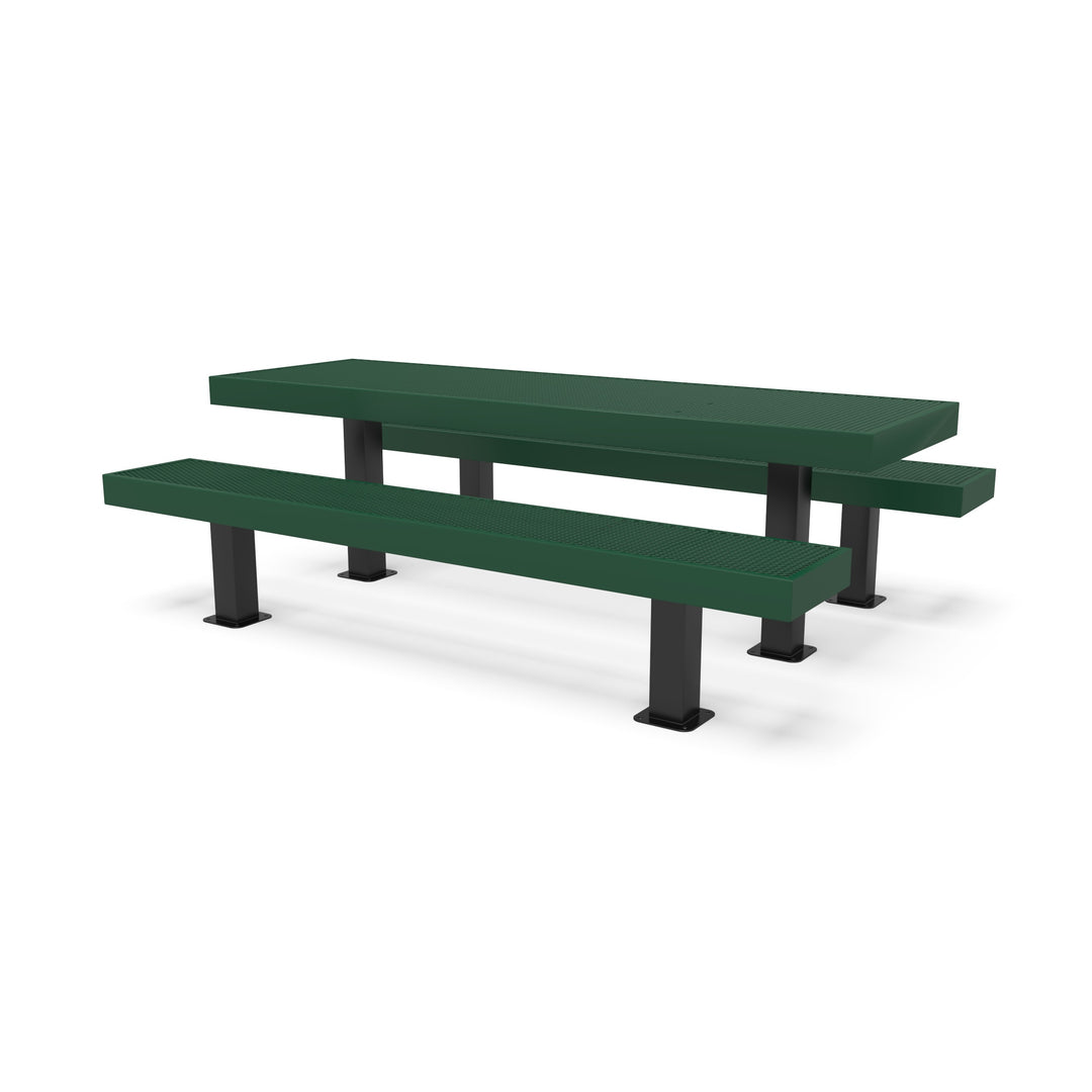 Mounted Designer Diamond Picnic Table