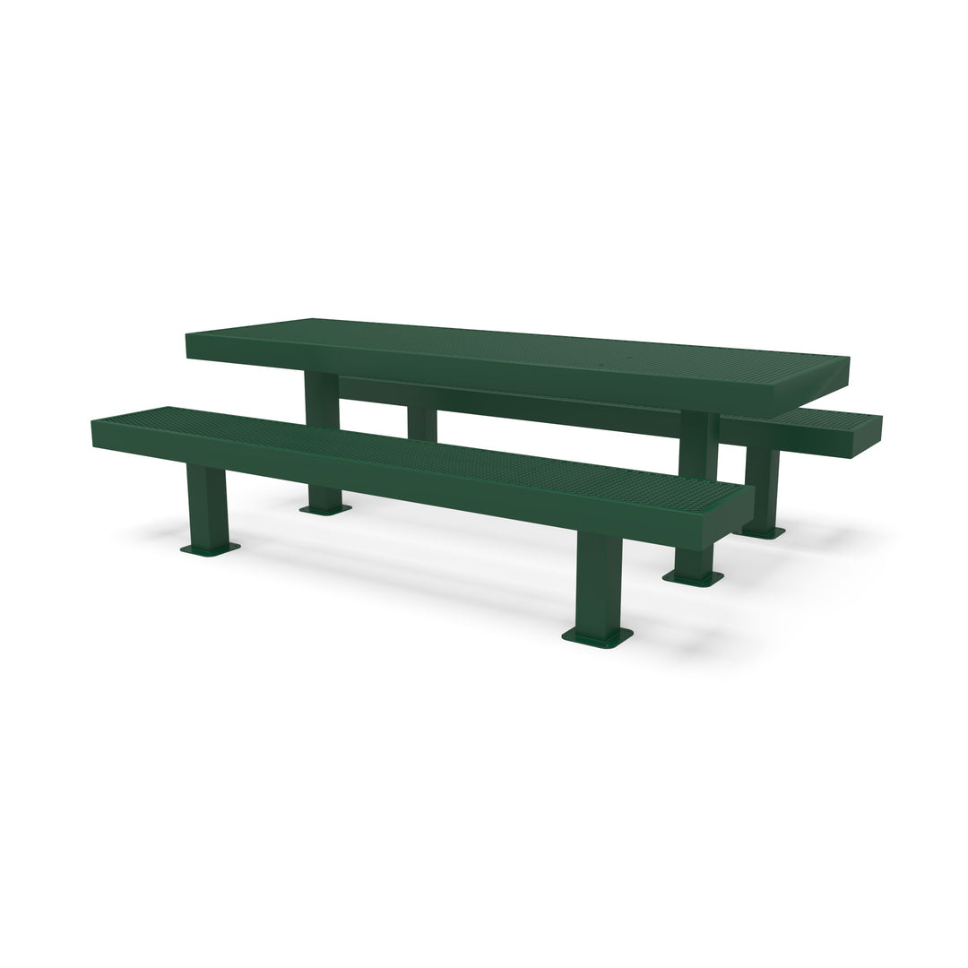 Mounted Designer Diamond Picnic Table