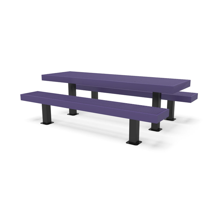 Mounted Designer Diamond Picnic Table