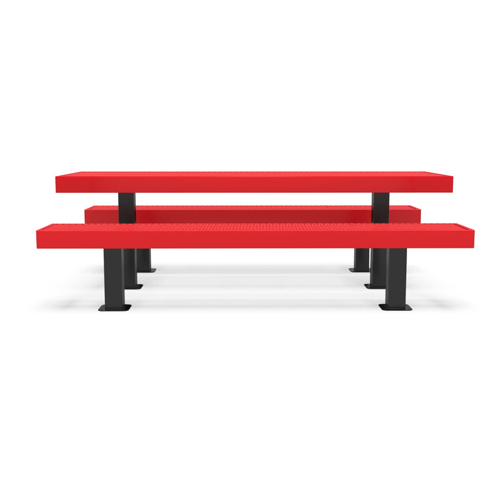 Mounted Designer Diamond Picnic Table