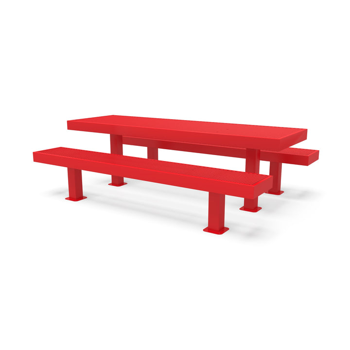 Mounted Designer Diamond Picnic Table