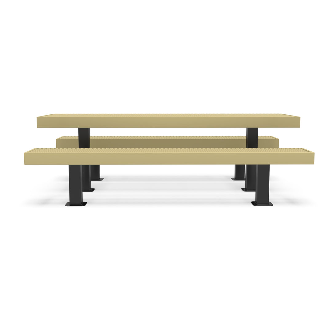 Mounted Designer Diamond Picnic Table