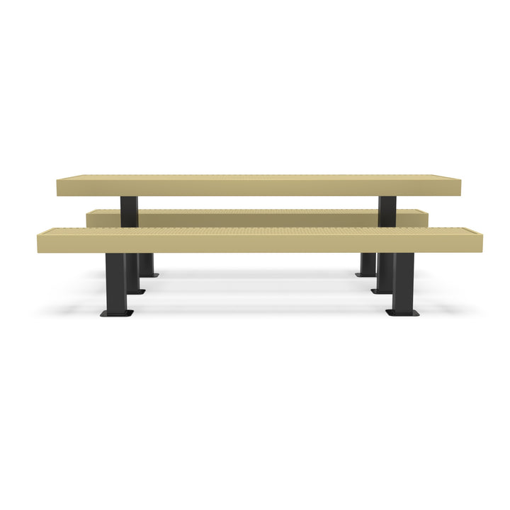 Mounted Designer Diamond Picnic Table