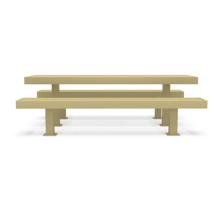 Mounted Designer Diamond Picnic Table