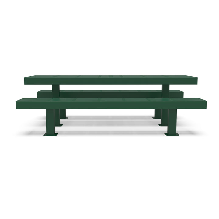 Mounted Designer Traditional Picnic Table