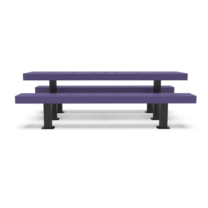 Mounted Designer Traditional Picnic Table
