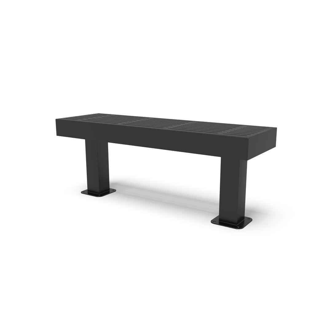 Mounted Designer Traditional Flat Bench