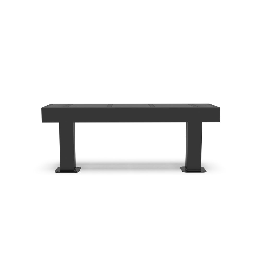 Mounted Designer Traditional Flat Bench