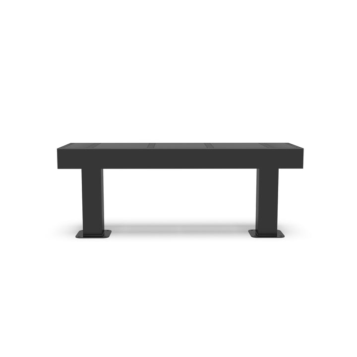 Mounted Designer Traditional Flat Bench