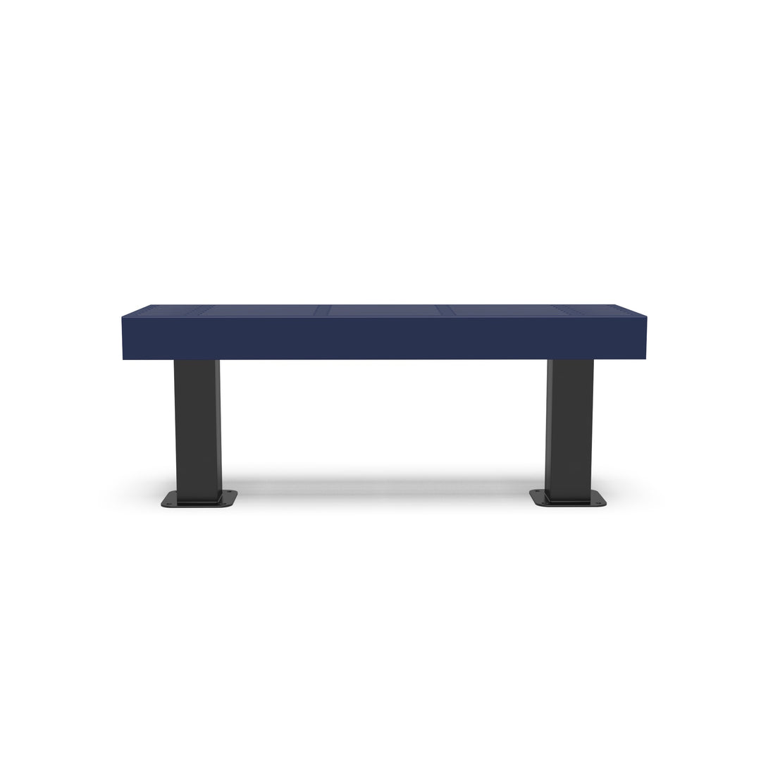 Mounted Designer Traditional Flat Bench